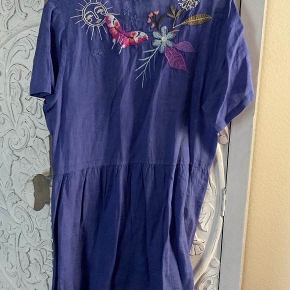 Johnny Was Embroidered dress NWT - Picture 12 of 13